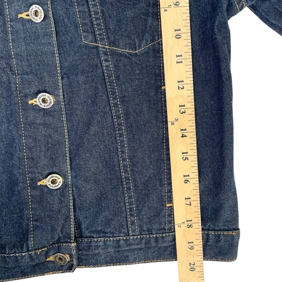 Jack Daniel’s Denim Jacket Madz Custom Size M Rocker BikerCore Goth Metal Vibe - Picture 11 of 16